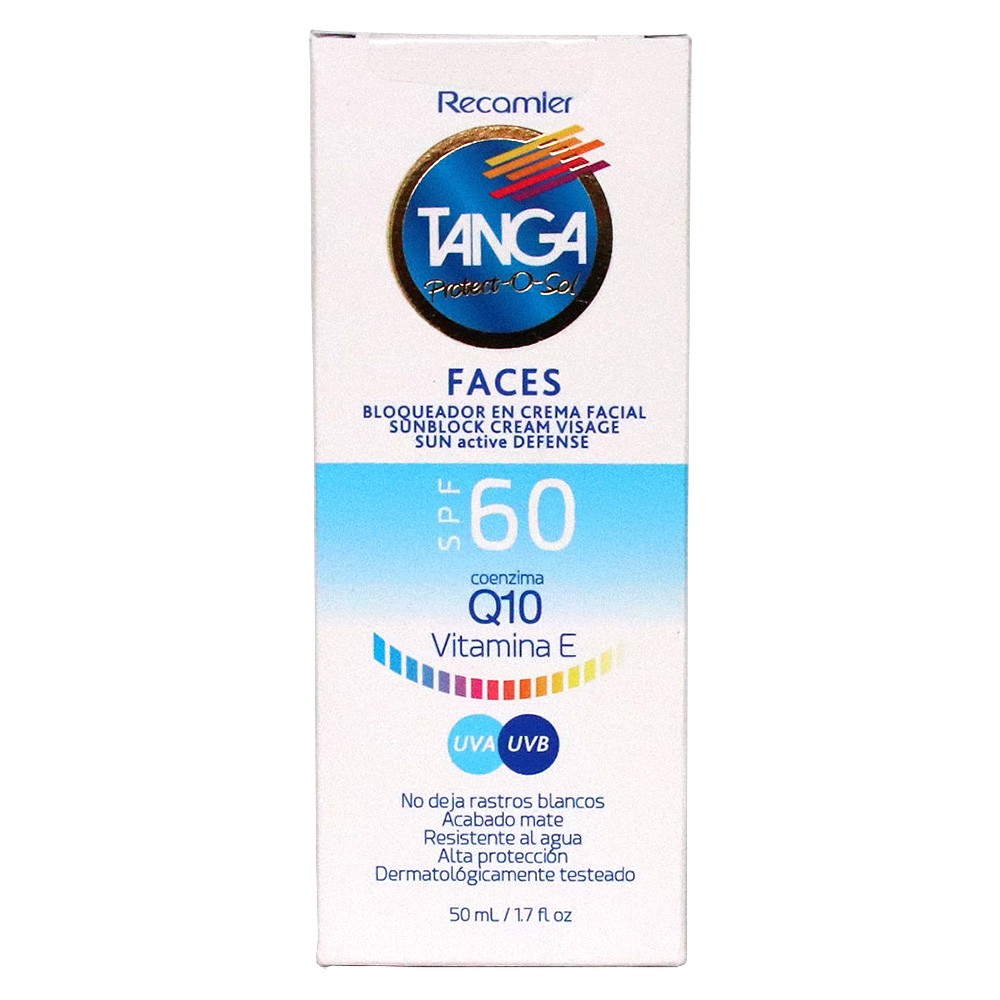 BLOQUEADOR TANGA FACES FP 60 Q-10 X 50 M