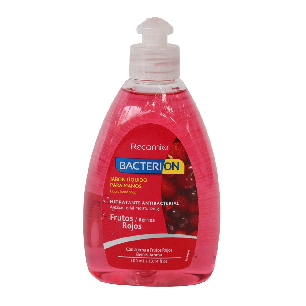 JABON LIQ FRUTOS ROJ BACTERION VAL*300ML