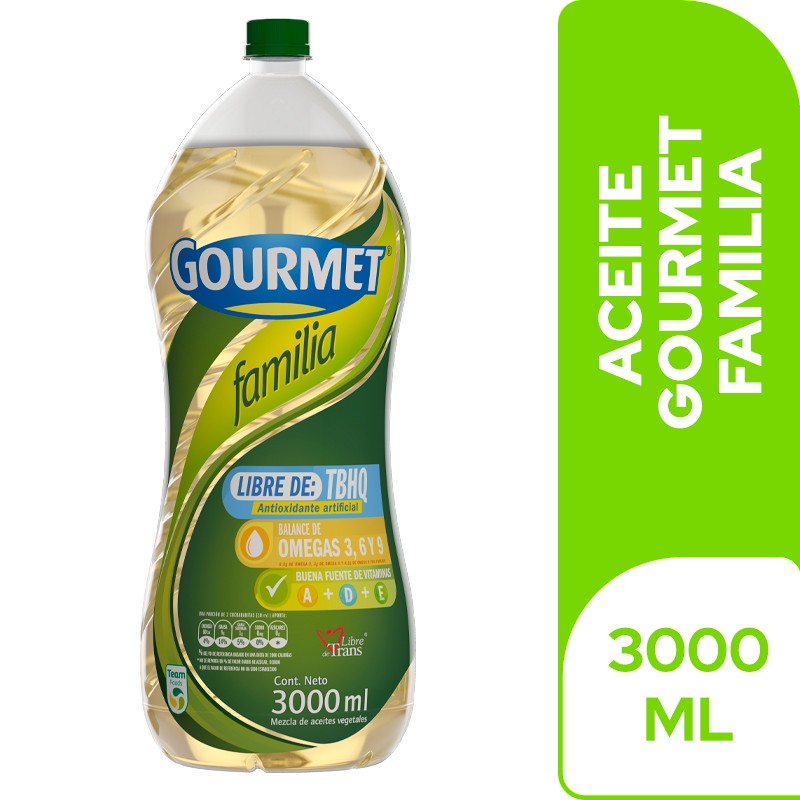 ACEITE GIRASOL PET GOURMET  x 3000ML