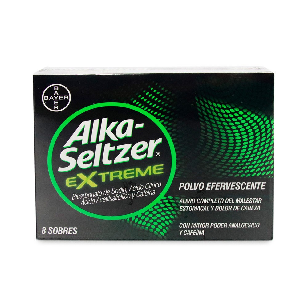ALKASELTZER STREME BAYER x 8 SOBRES