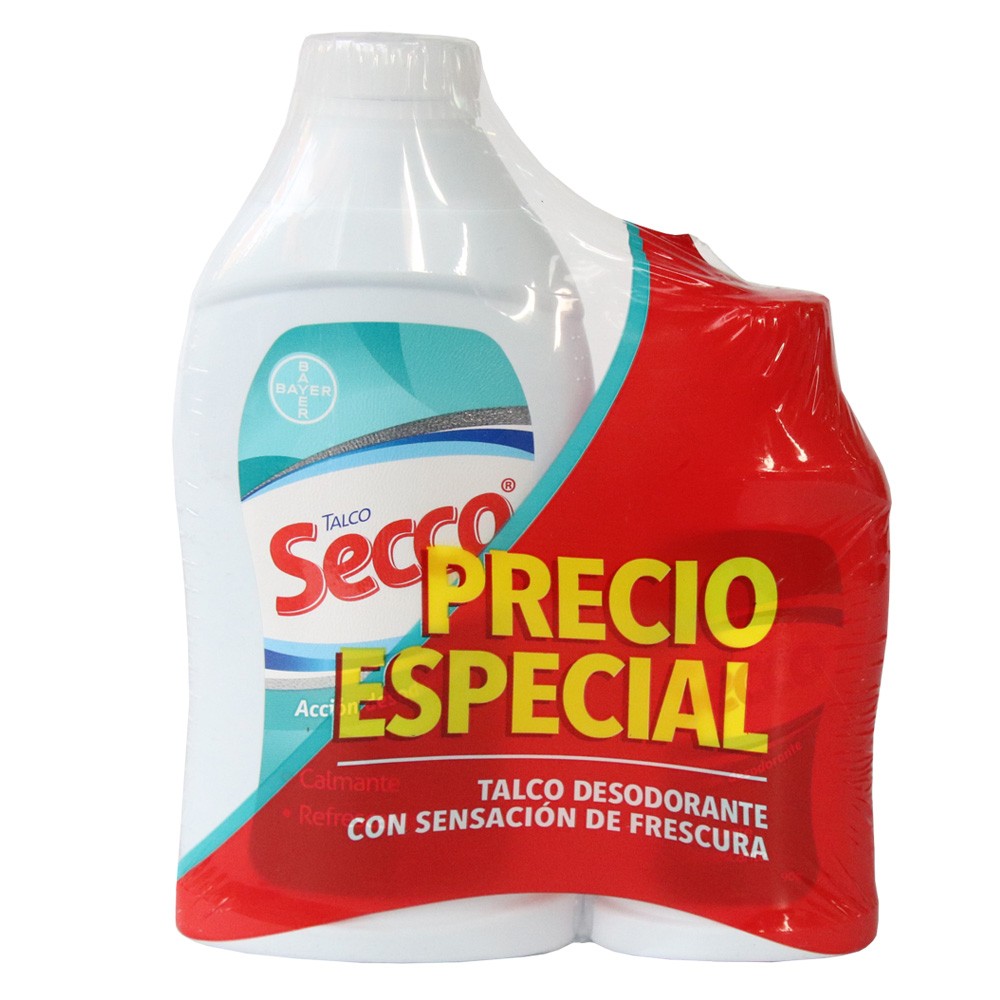 TALCO SECCO 150GR+  x 90GR $ ESP