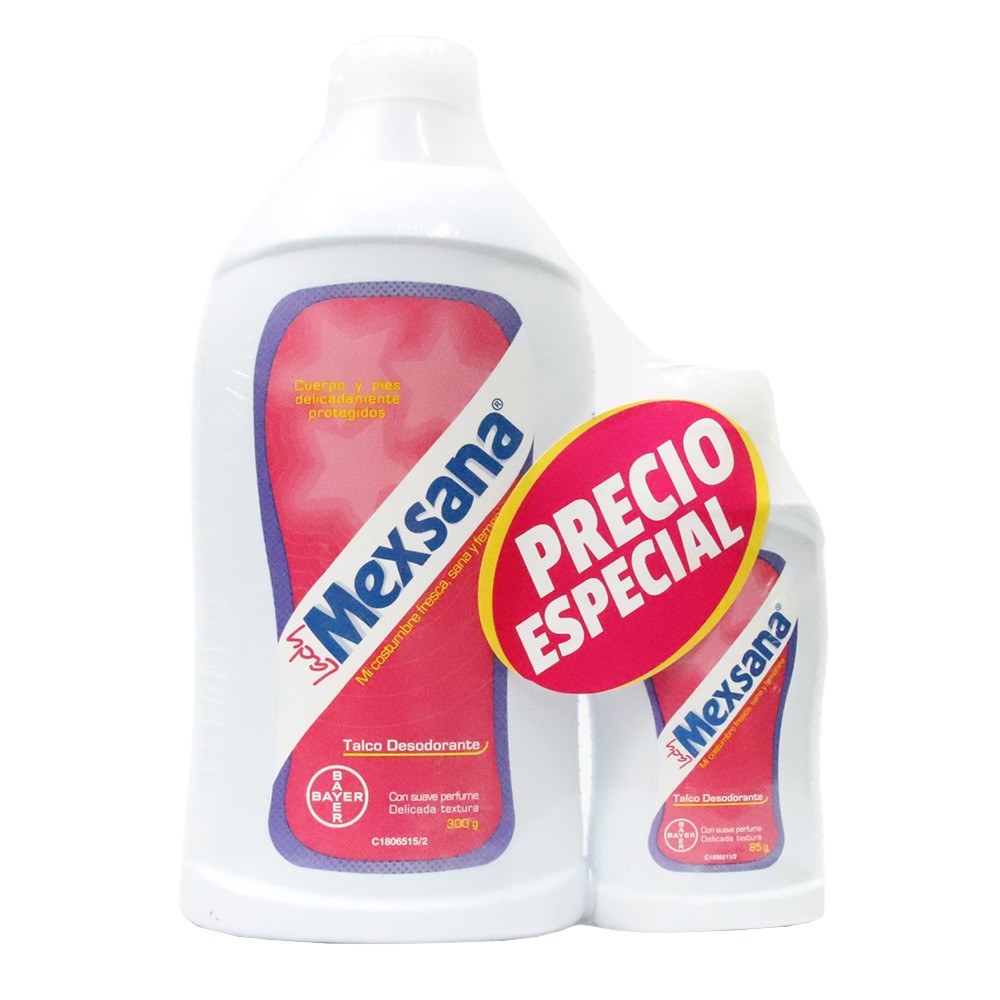 TALCO MEXSANA PIES LADY  x 300GR+85GR