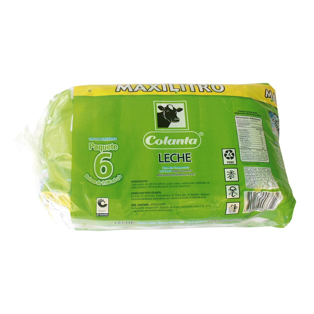 LECHE MEDIA VIDA ENT 6U x 1100ml
