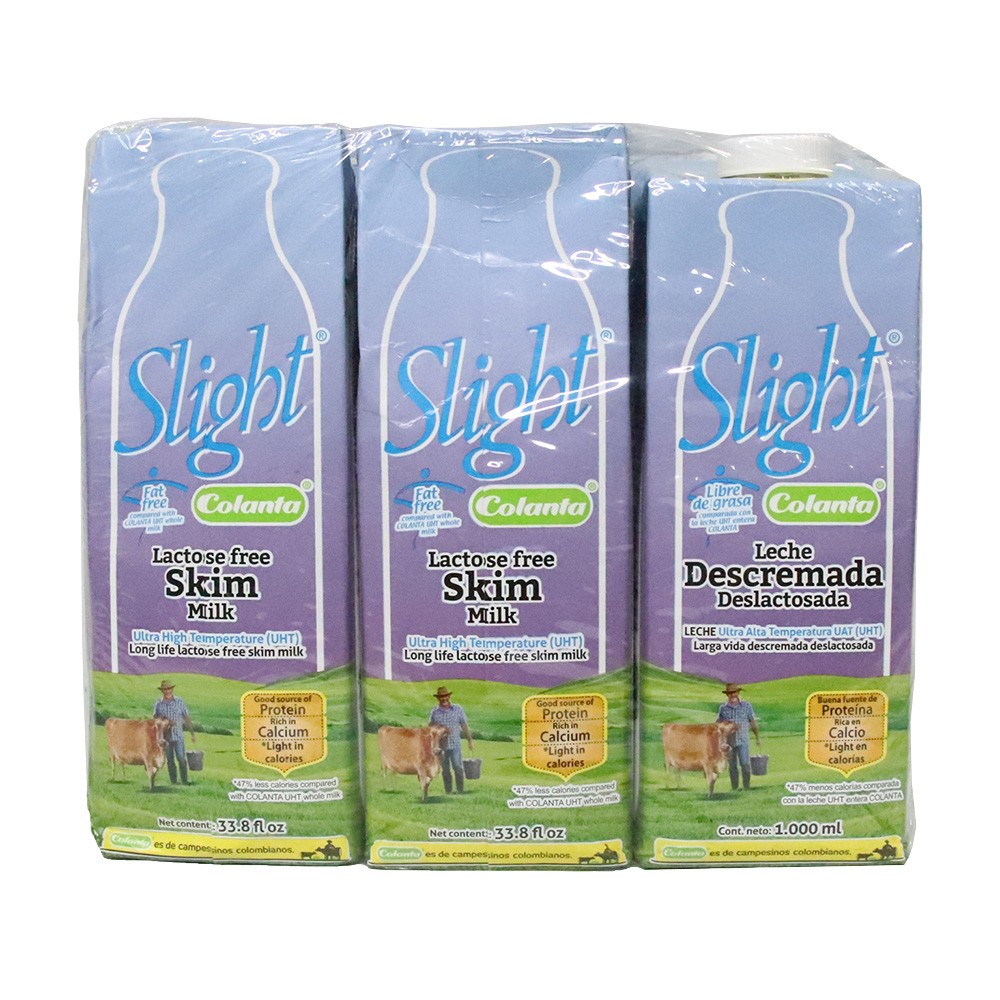 LECHE UHT DESLAC-DESCR COLANTA X6*1000ML