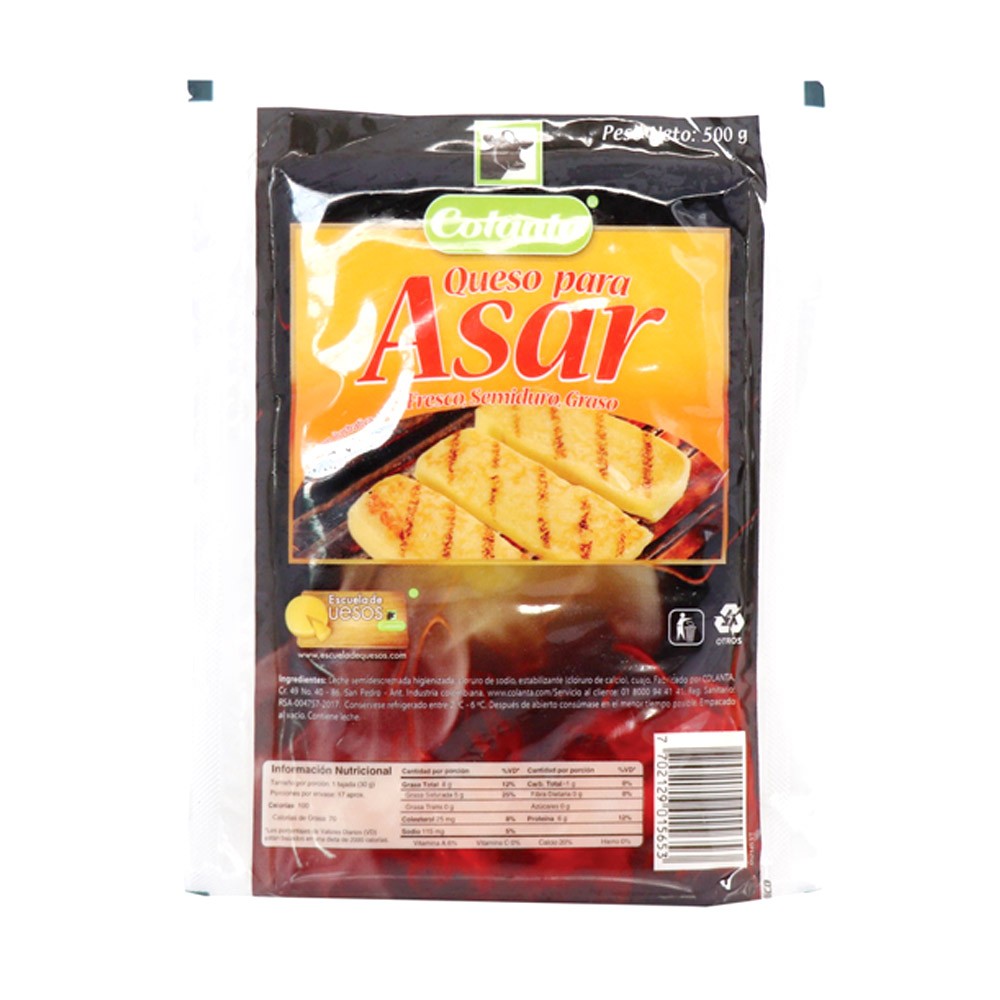 QUESO PARA ASAR COLANTA  x 500GR
