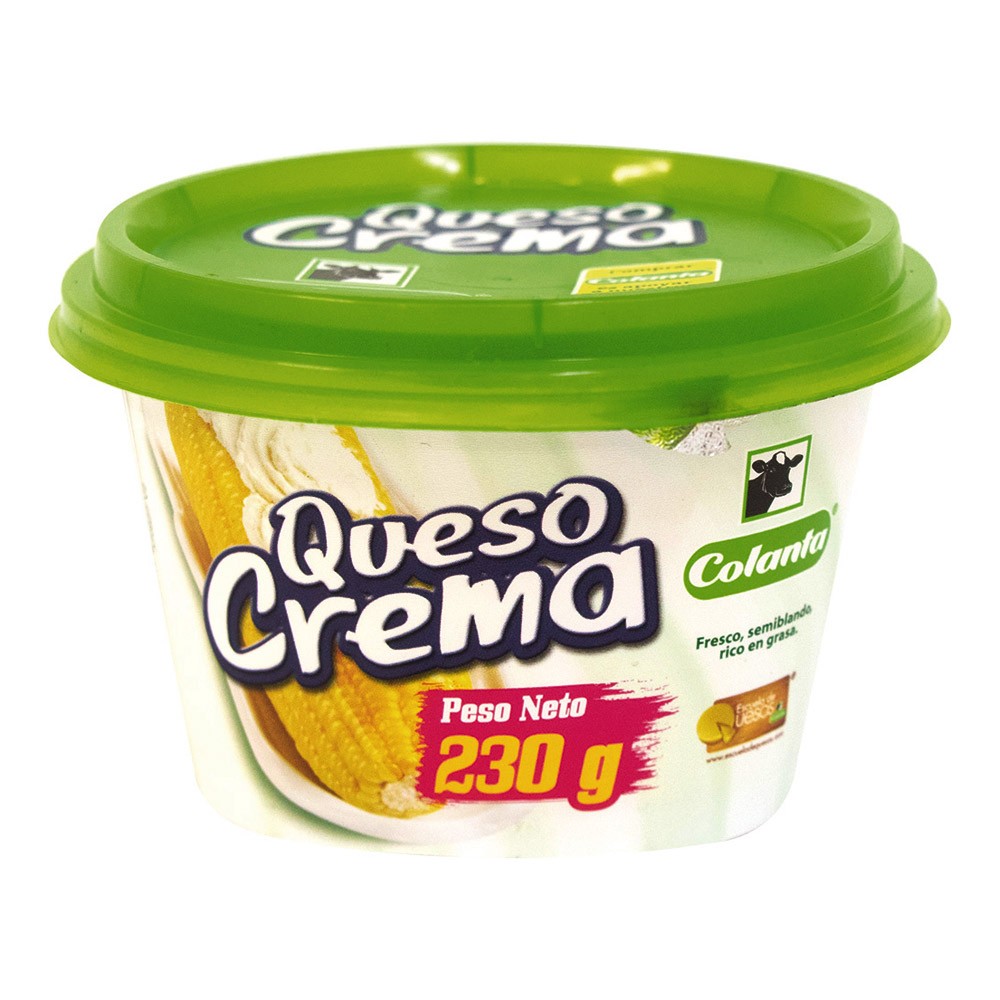 QUESO CREMA COLANTA 230gr
