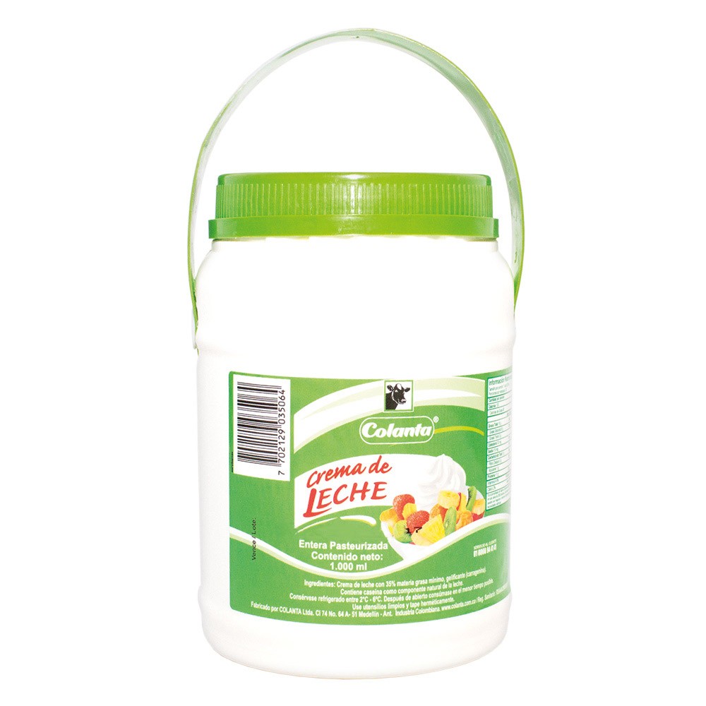 CREMA DE LECHE  x 1000GR COLANTA