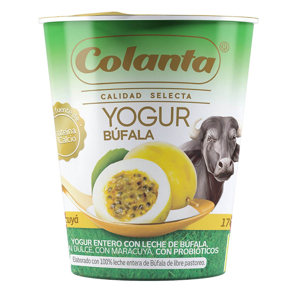 YOGUR DE BUFALA CUCHARIAB MARACUYA*170GR