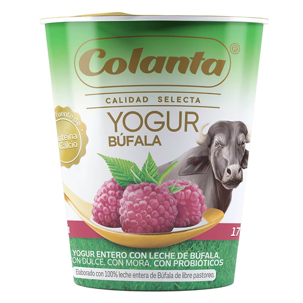 YOGUR DE BUFALA CUCHARIAB MORA*170GR