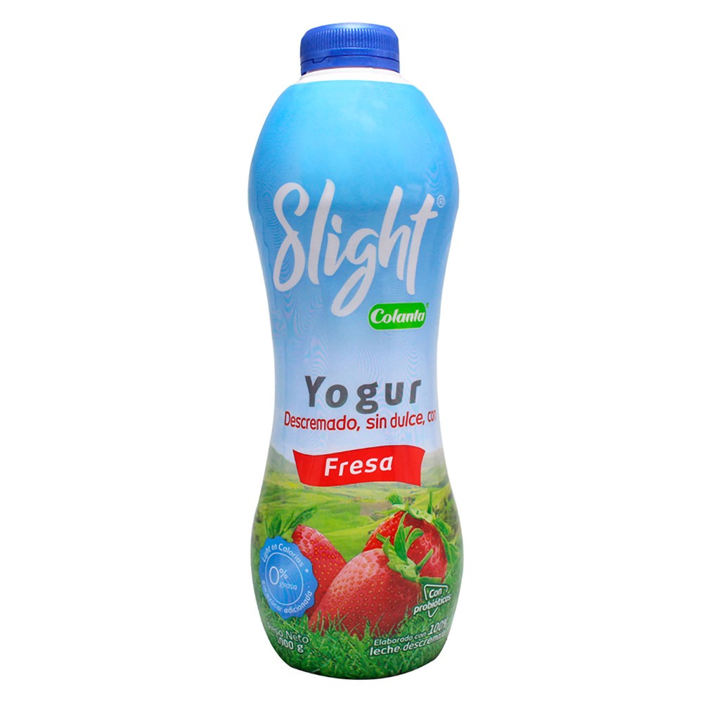 YOG SLIGHT FRESA GFA 1000gr COLANTA