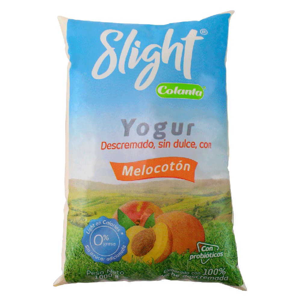 YOG SLIGHT MELOC BSA 1000gr COLANTA