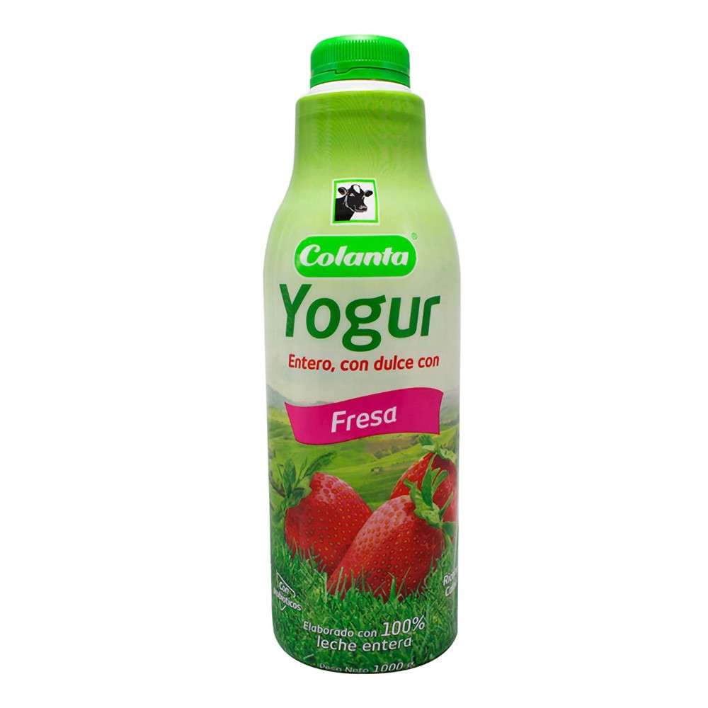 YOGUR COLANTA FRESA GFA 1000gr