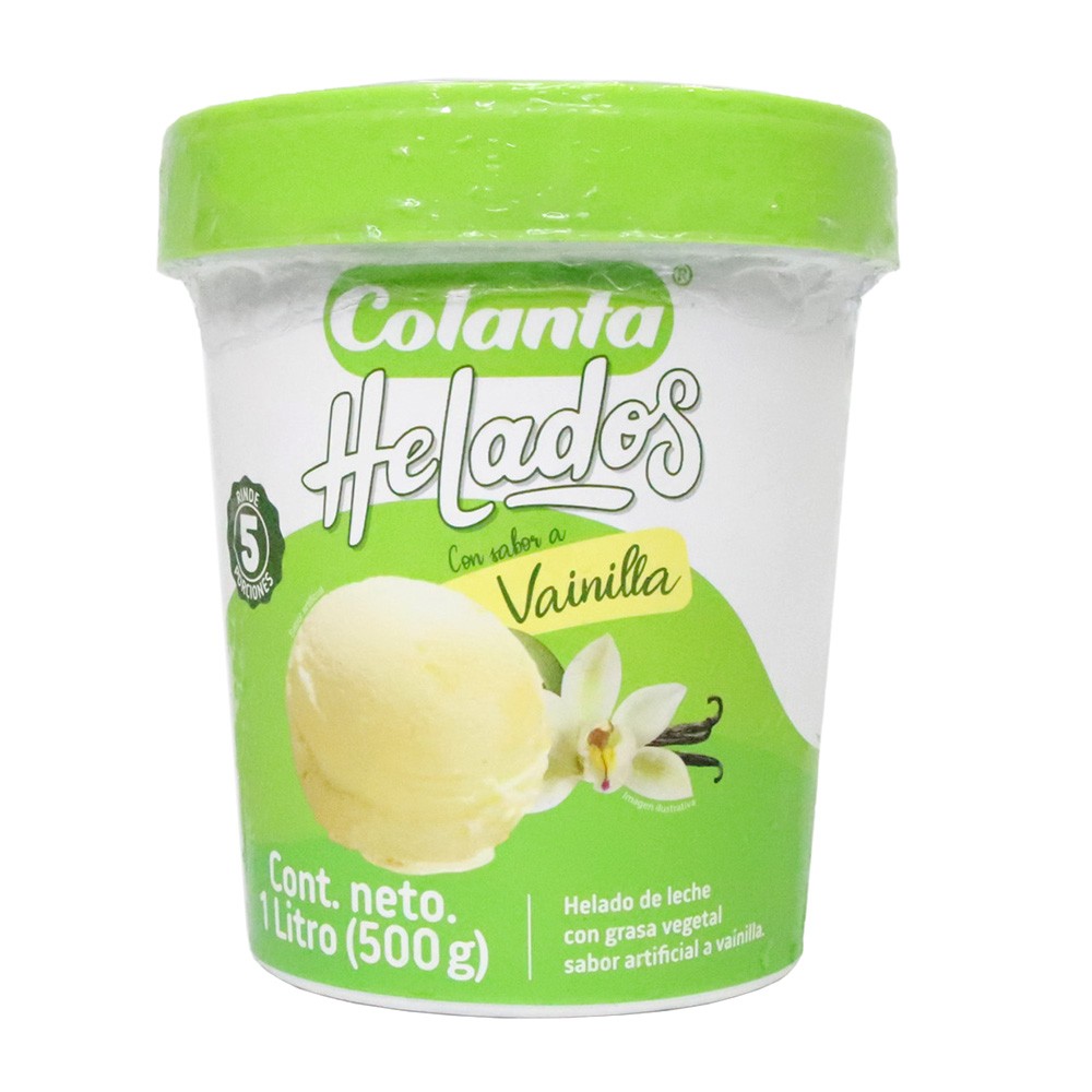 HELADO VAINILLA COLANTA*1000ML