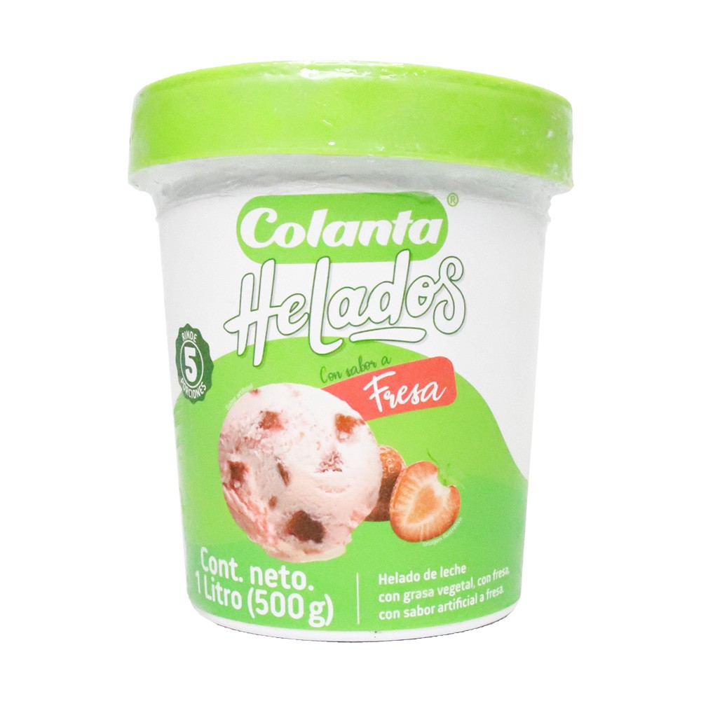 HELADO FRESA COLANTA*1000ML