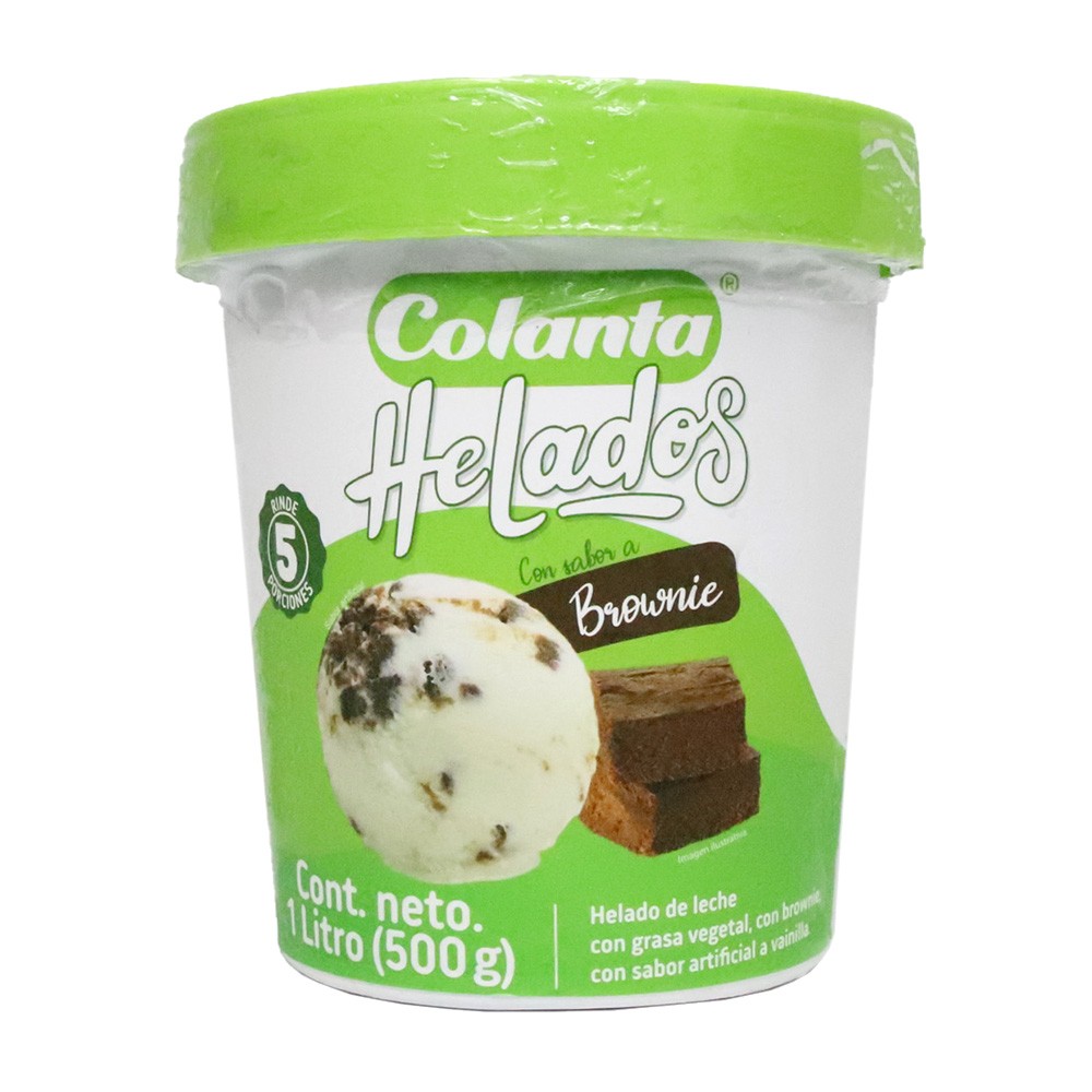HELADO BROWNIE COLANTA*1000ML