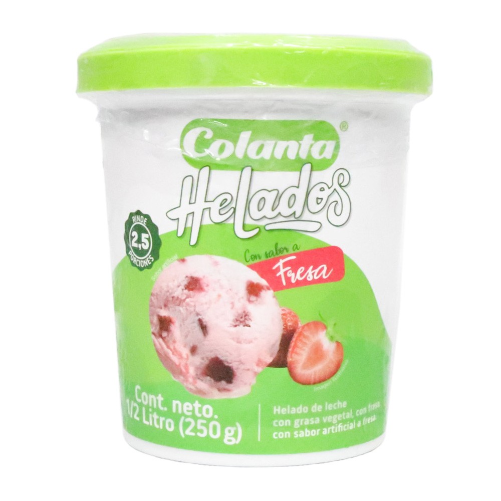 HELADO FRESA COLANTA*500ML
