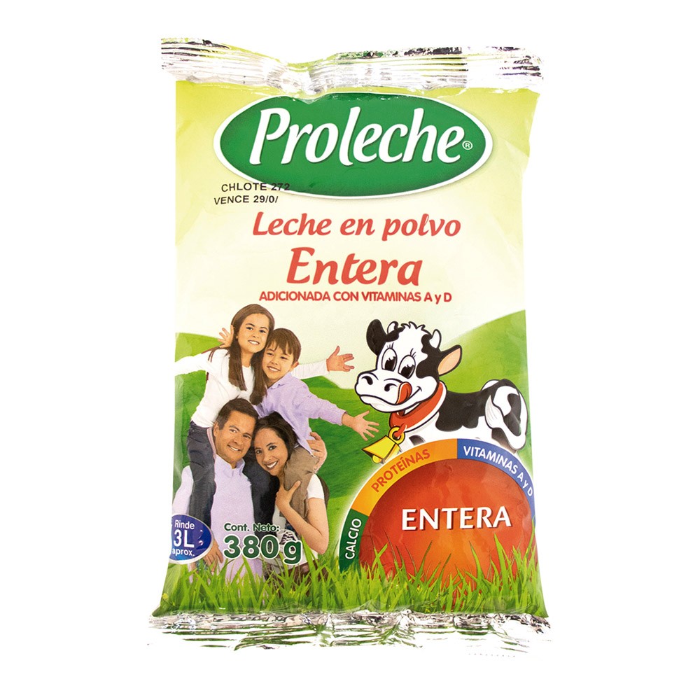 LECHE POLVO PROLECHE  x 380GR