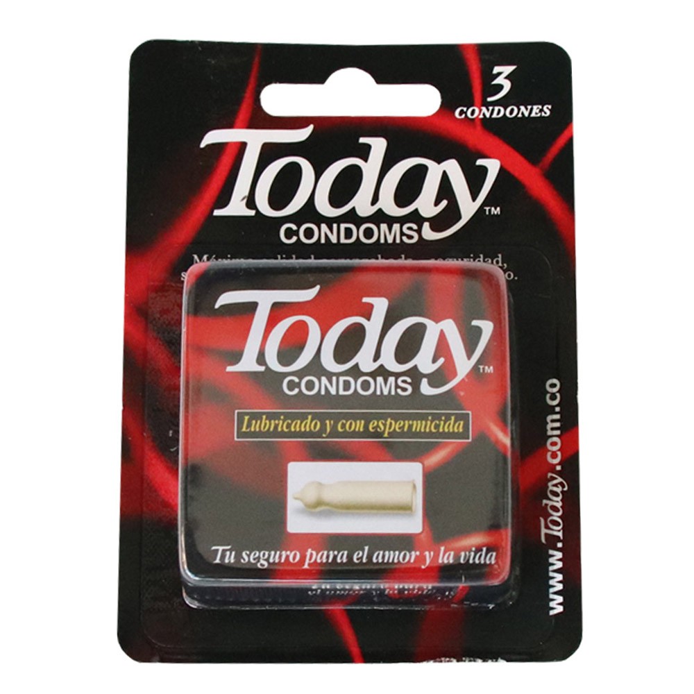CONDONES TODAY 3 CON ESPERMATI