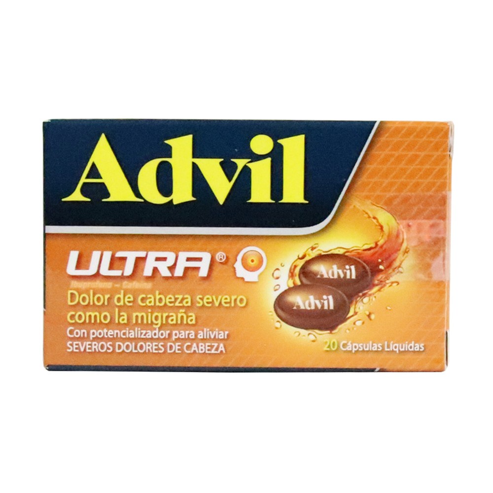 ADVIL ULTRA *20 CAPSULAS