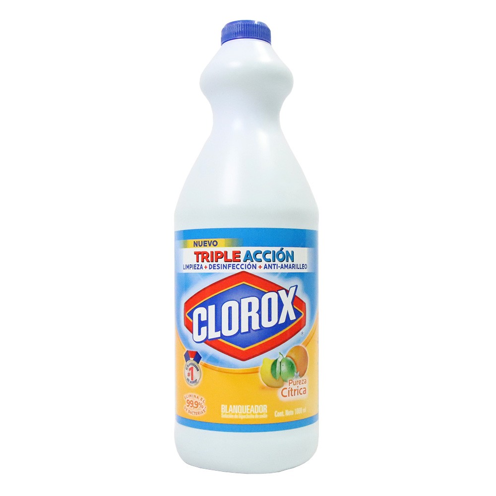 BLANQUEADOR CLOROX LIMON  x 1000ML