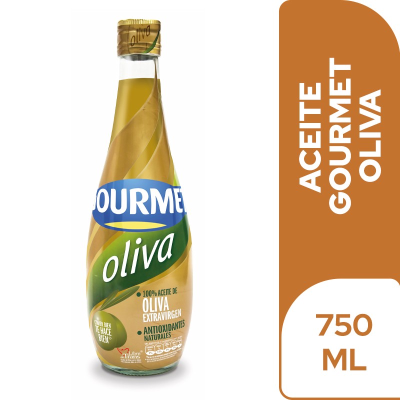 ACEITE OLIVA GOURMET x 750ML