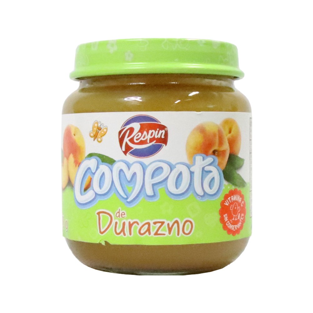COMPOTA RESPIN DURAZNO  x 113GR