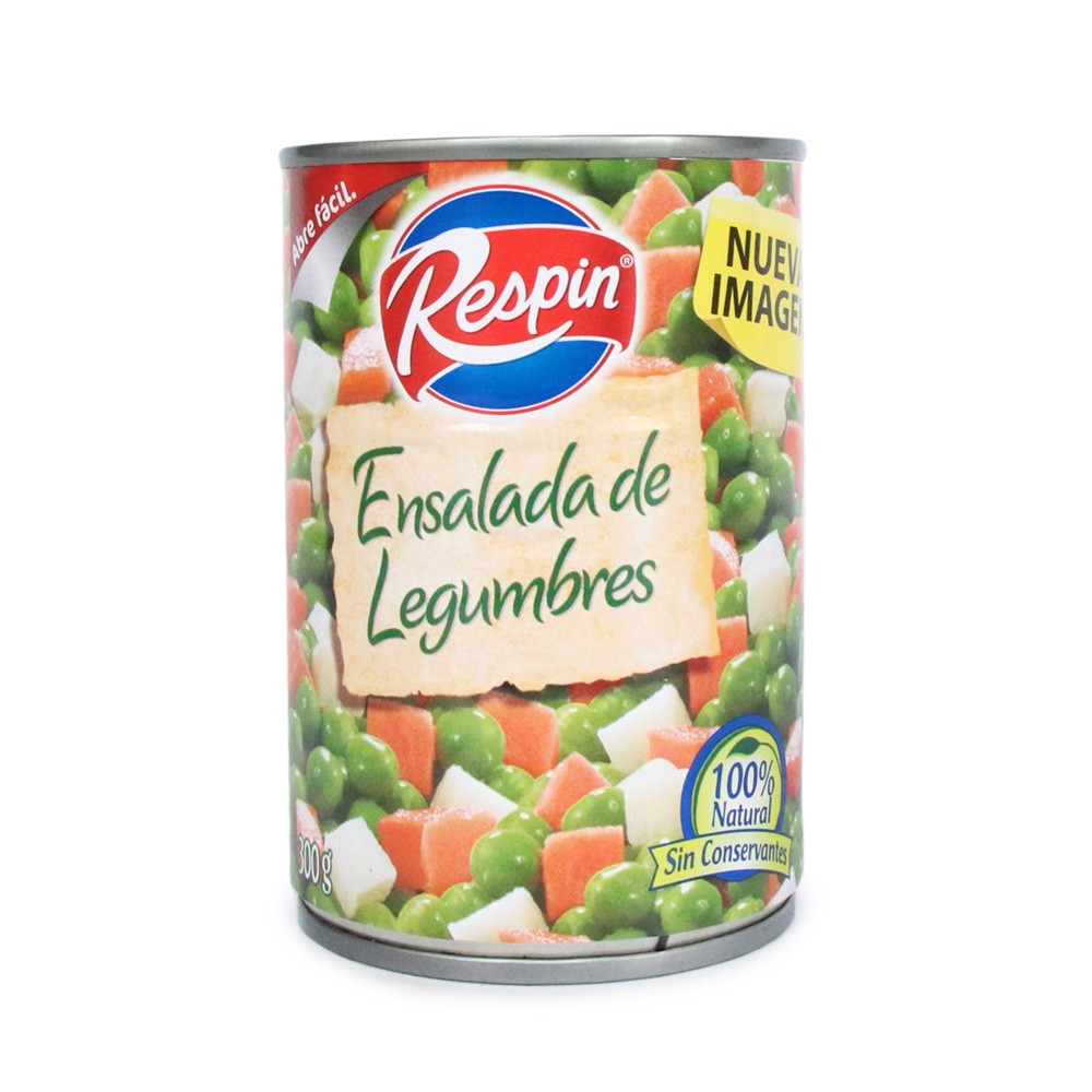 ENSALADA LEGUMBRES LATA RESPIN  x 300GR