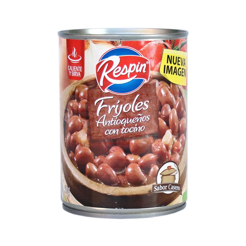 FRIJOLES ANTIOQUEÑOS C/TOCINO x 580GR