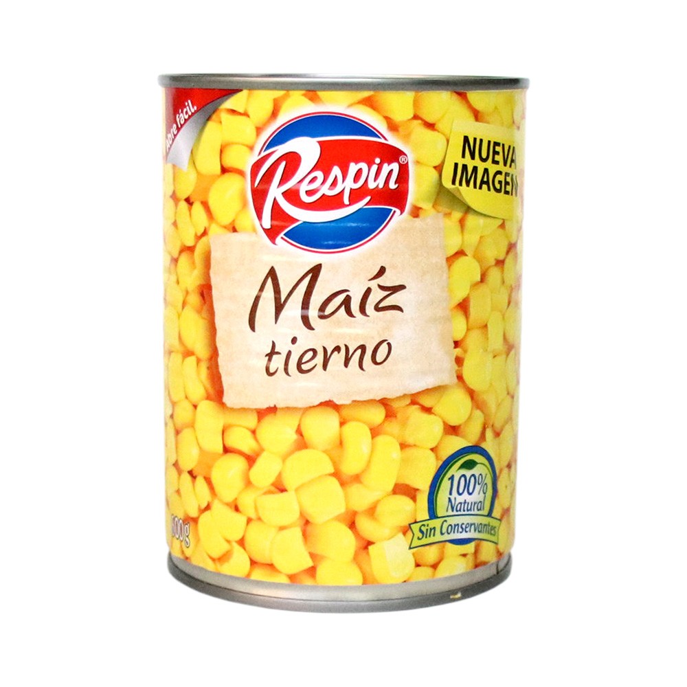 MAIZ TIERNO LATA RESPIN  x 600GR