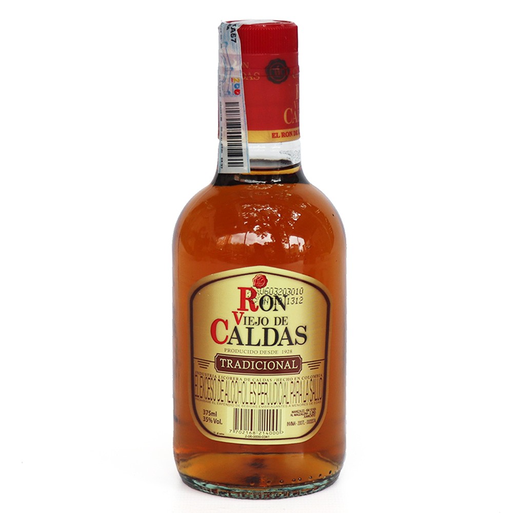 RON VIEJO DE CALDAS  x 375 ML