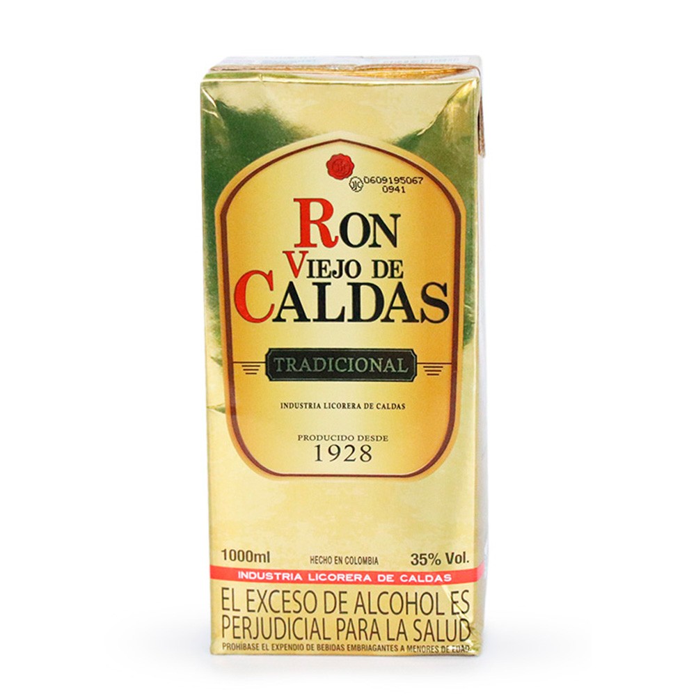 RON VIEJO DE CALDAS  x 1000 ML