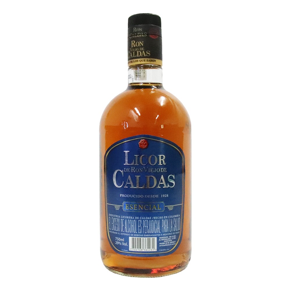RON VIEJO ESENCIAL CALDAS 29*750ML