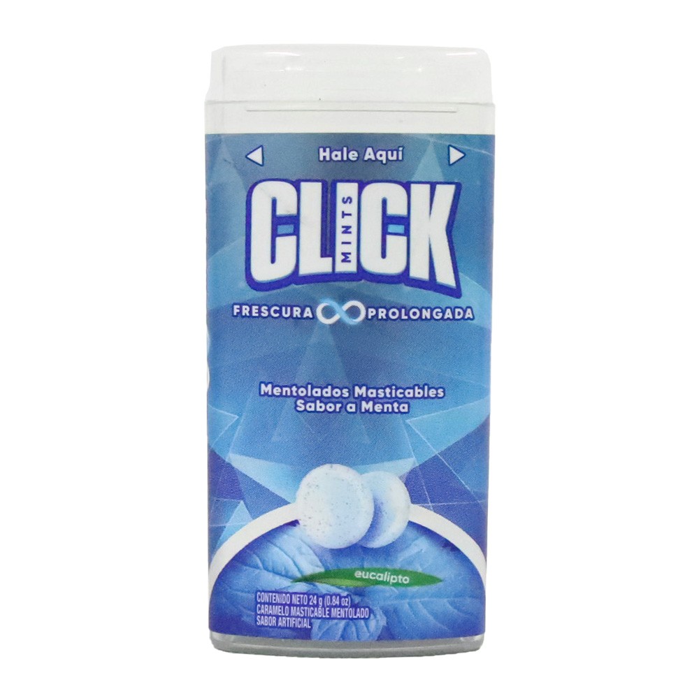 CLICK MINTS MASTICABLES DISPLAY x 10UND