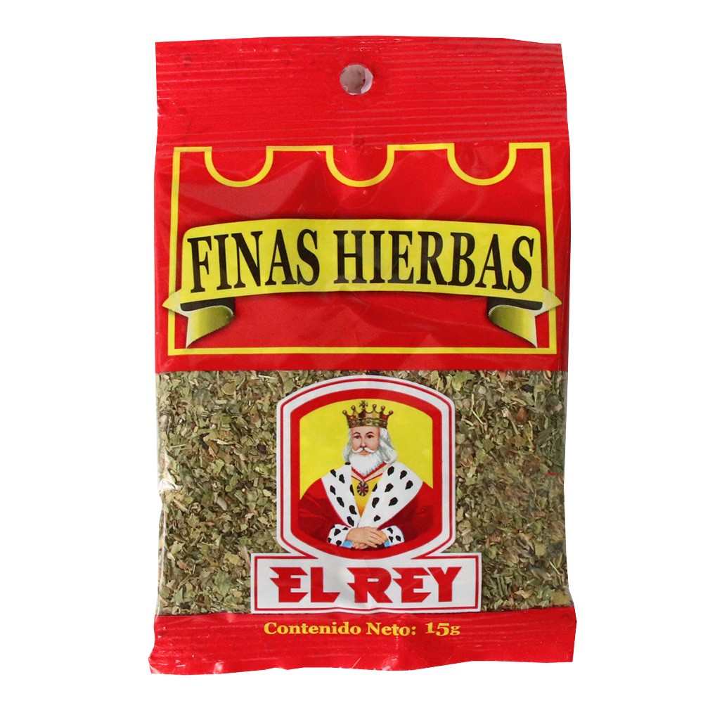 FINAS HIERVAS EL REY  x 15GR
