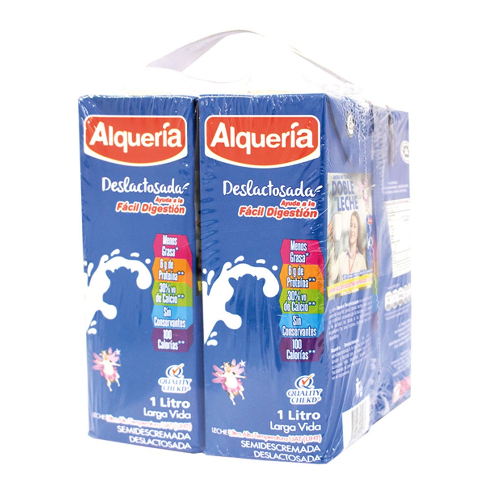 LECHE  DESCLAC  ALQUERIA *4UND X 1000ML