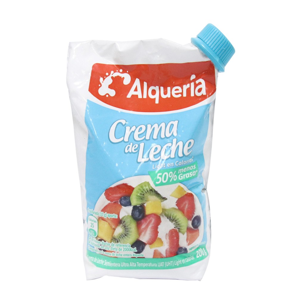 CR LECHE LIGHT 200ml ALQUERIA