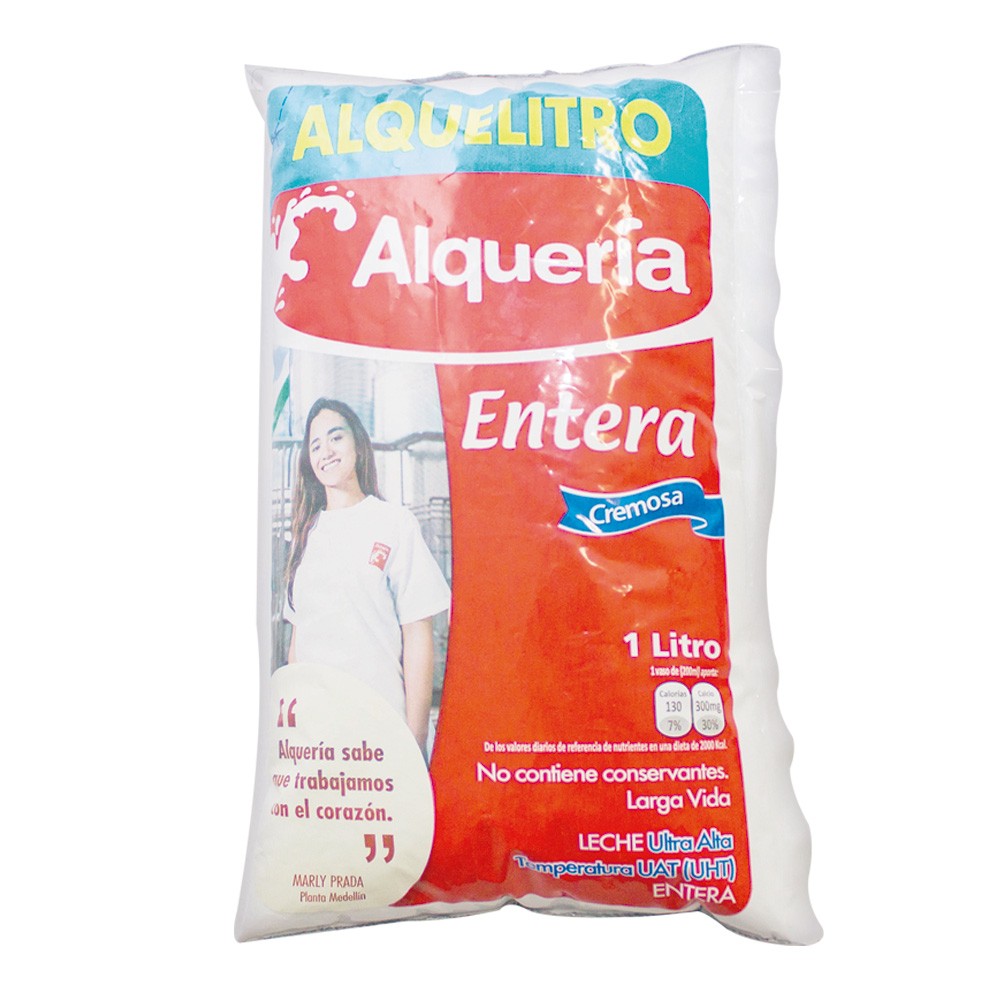 LECHE ENTERA ALQUELITRO  x 1000ML