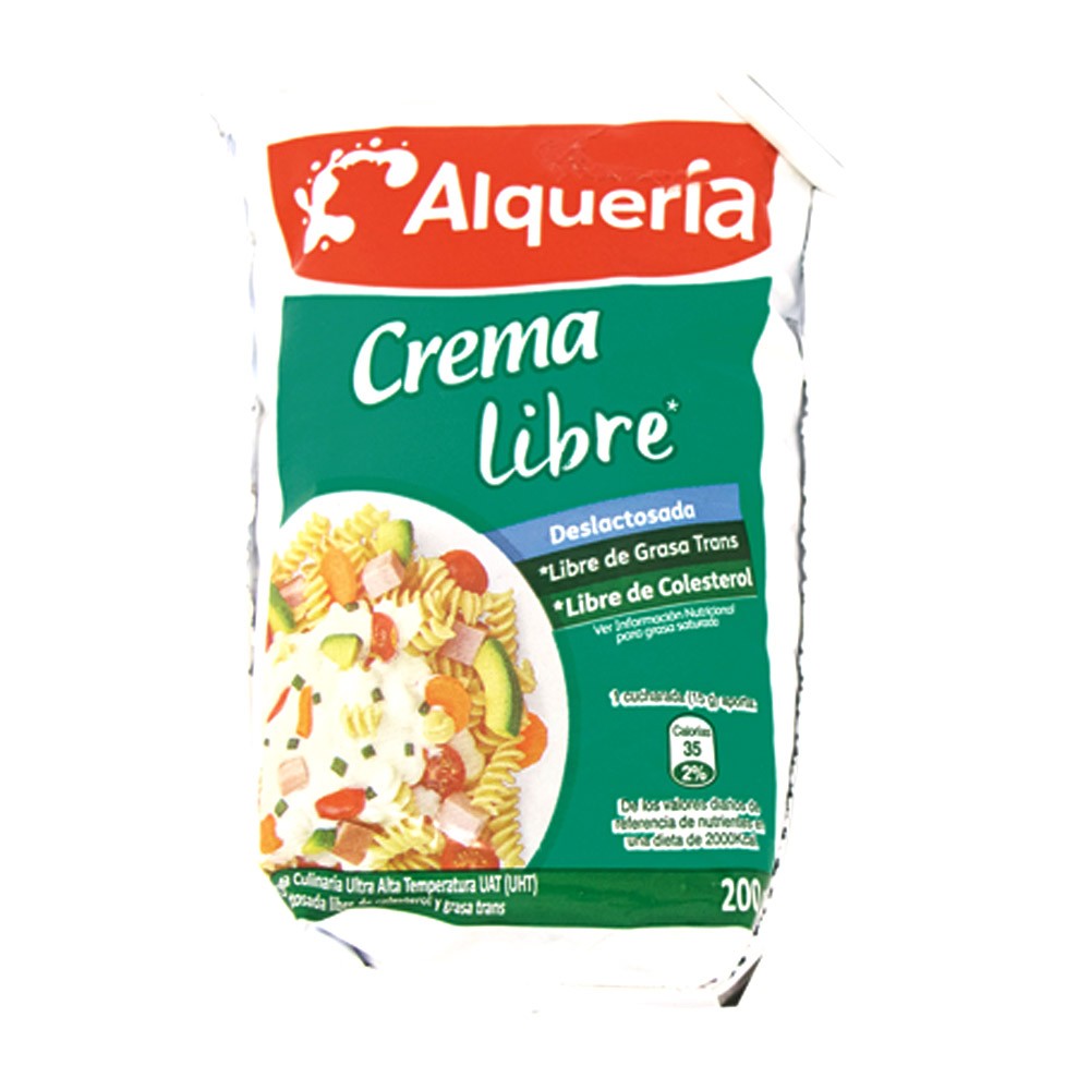 CREMA LIBRE  x 200GR ALQUERIA