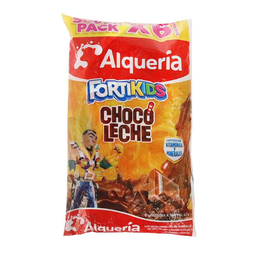 FORTIKIDS LECHE SABOR CHOCOLATE*180ML