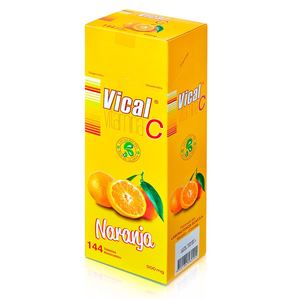 VITAMINA NARANJA VICAL C *500GR