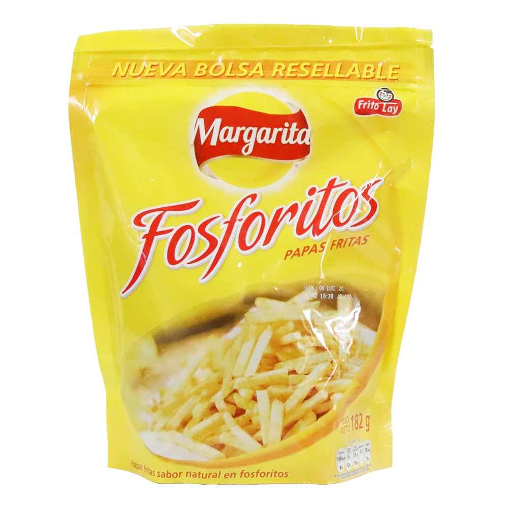PAPA FOSFORITO RESELLABLE  x  182 GR