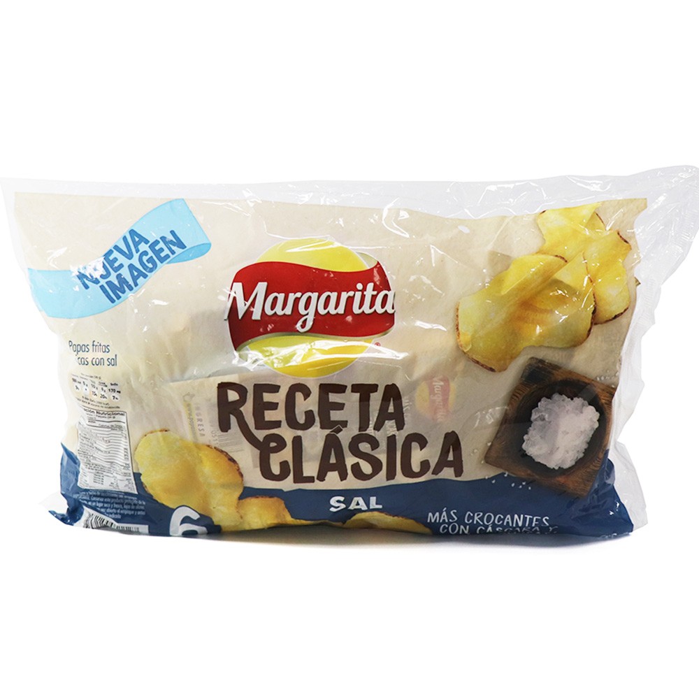 PAPA RECETA CLASICA MARGARITA  x 226GR