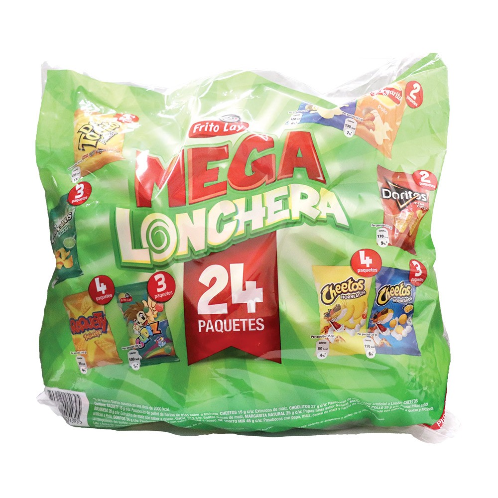 SURTIDO MEGALONCHERA FRITO LAY*558GR