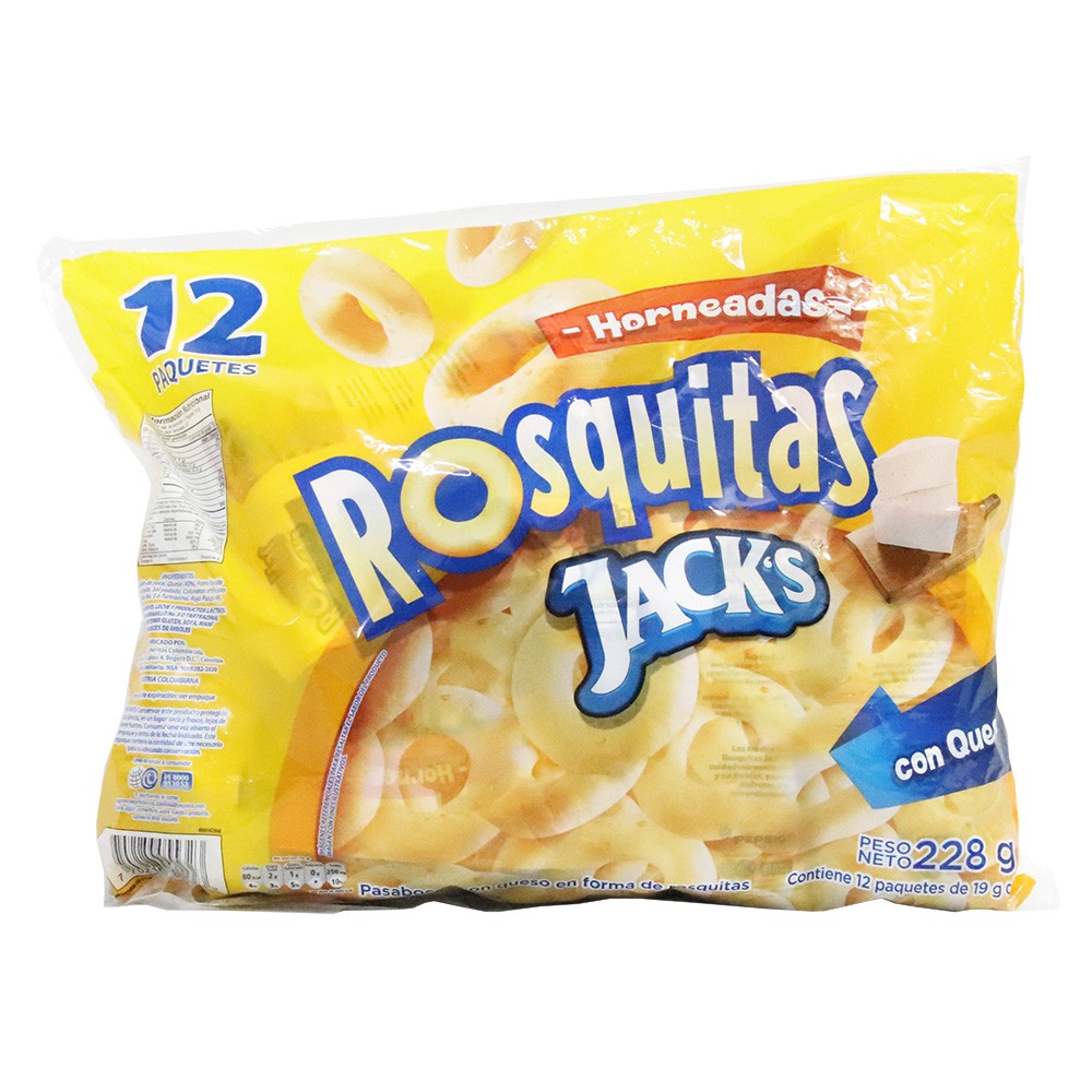ROSQUITAS JACKS DOCENA *228GR