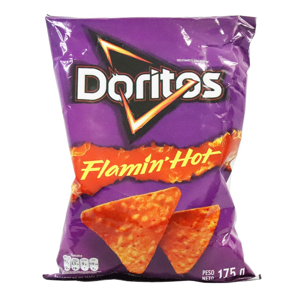 MECATO FLAMING HOT DORITOS*175GR