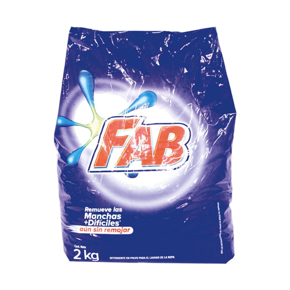 DETERGENTE FLORAL FAB x 2000GR