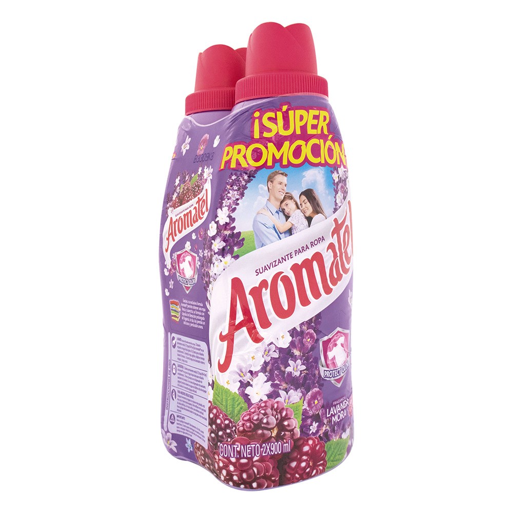 AROMATEL LAVANDA MORA DUO PACK  x 900ML