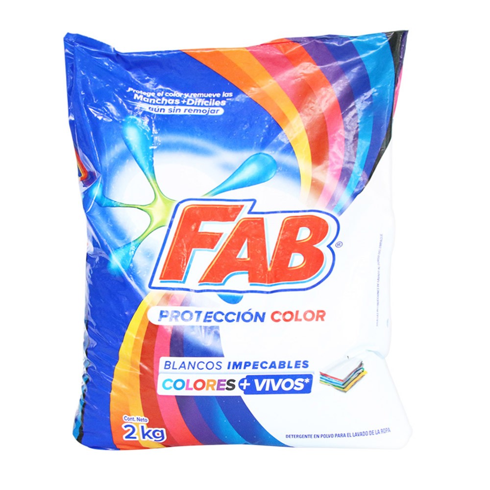 DETERGENTE PROTECCION COLOR FAB  *2000GR