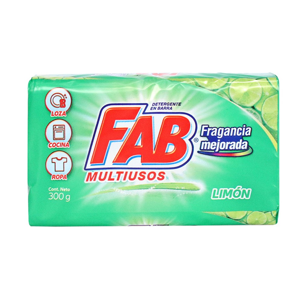 FAB JABON BARRA LIMON  x 300 GR