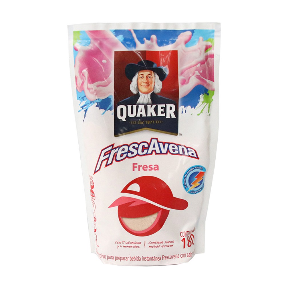 FRESCAVENA FRESA QUAKER  x 180GR